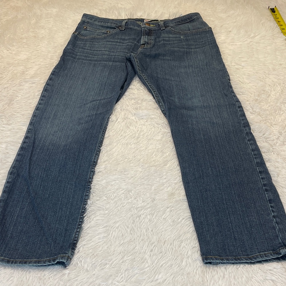 Wrangler Men's Slim Straight Blue Jeans SIZE 34/30